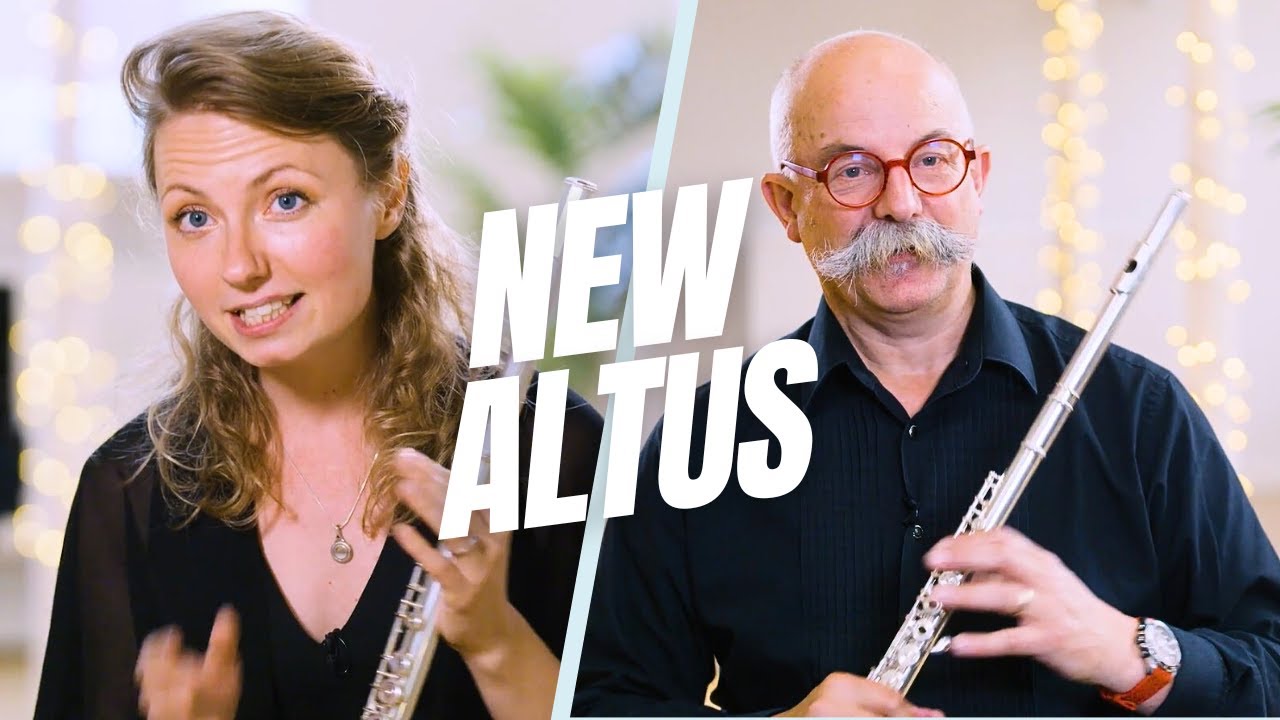 New Altus Concert Flute Unveiled with Michael Cox & Alena Walentin!