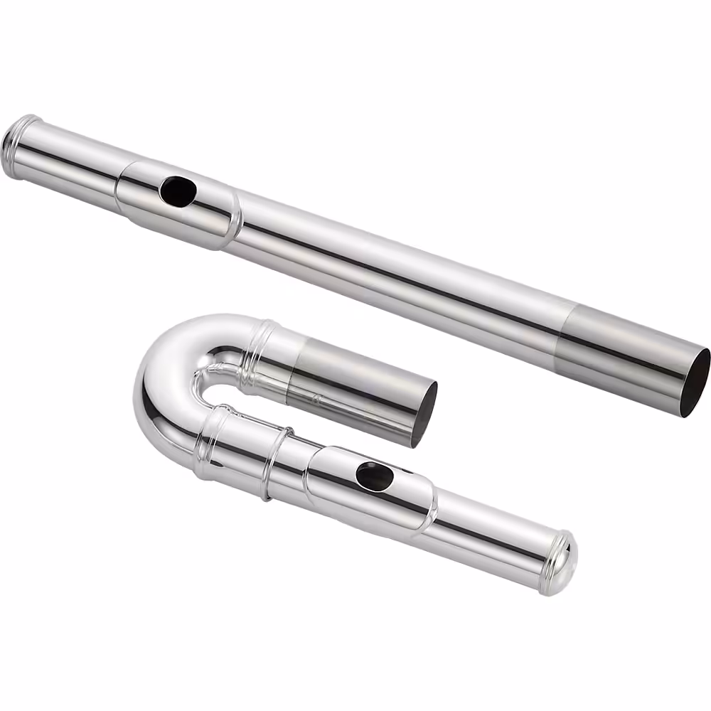 JAF1000X Intermediate Alto Flute With Silver-Plated Straight And Curved Headjoints - Image 3