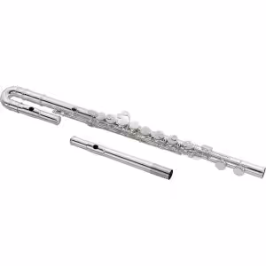 JAF1100XE Performance Level Alto Flute With Sterling Silver Straight And Curved Headjoints