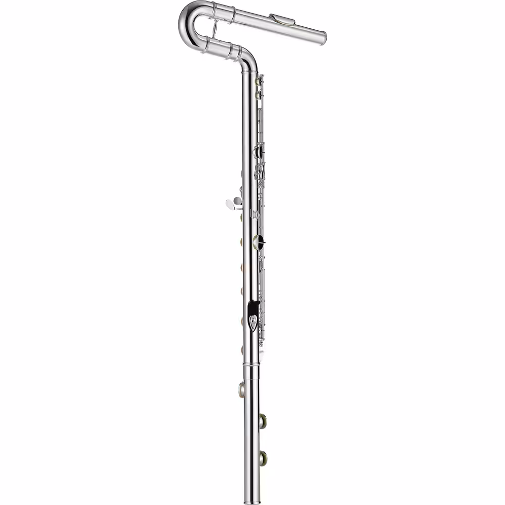 JBF1100E Performance Level Silver-Plated Bass Flute - Image 2