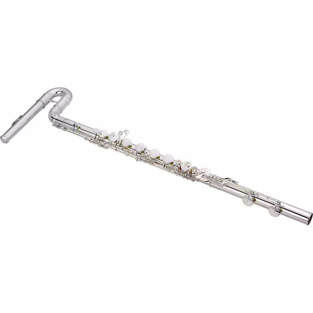JBF1100E Performance Level Silver-Plated Bass Flute - Image 3